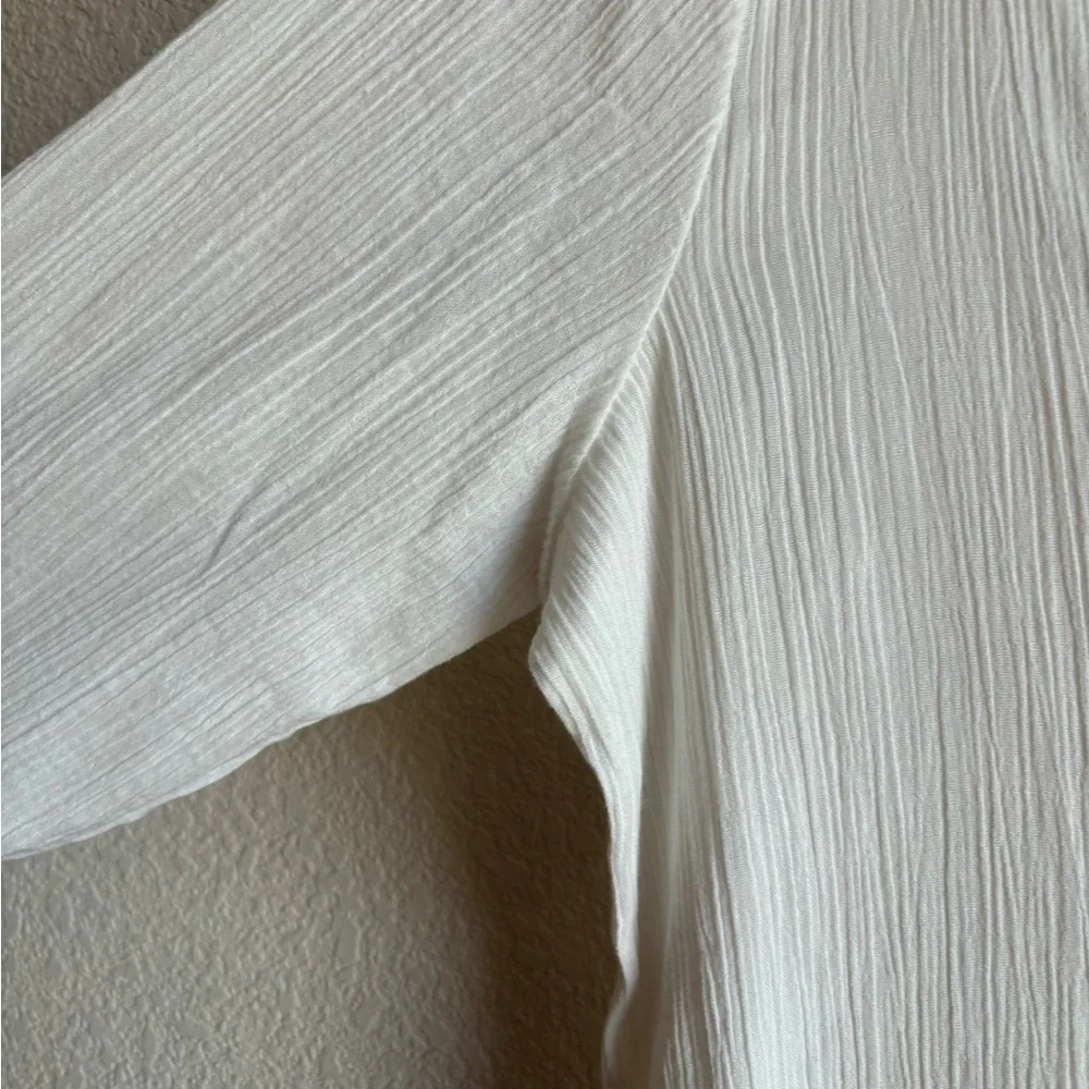 Soft Surroundings Button Down Midi Shirtdress Cov… - image 4